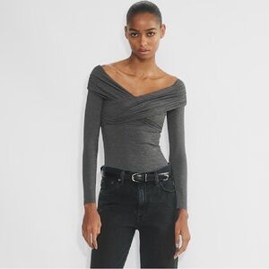 Contour Geometric Bodysuit from aritzia XS